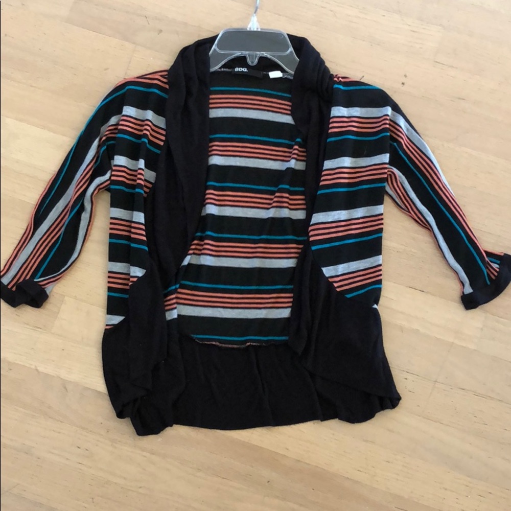 BDG striped cardigan